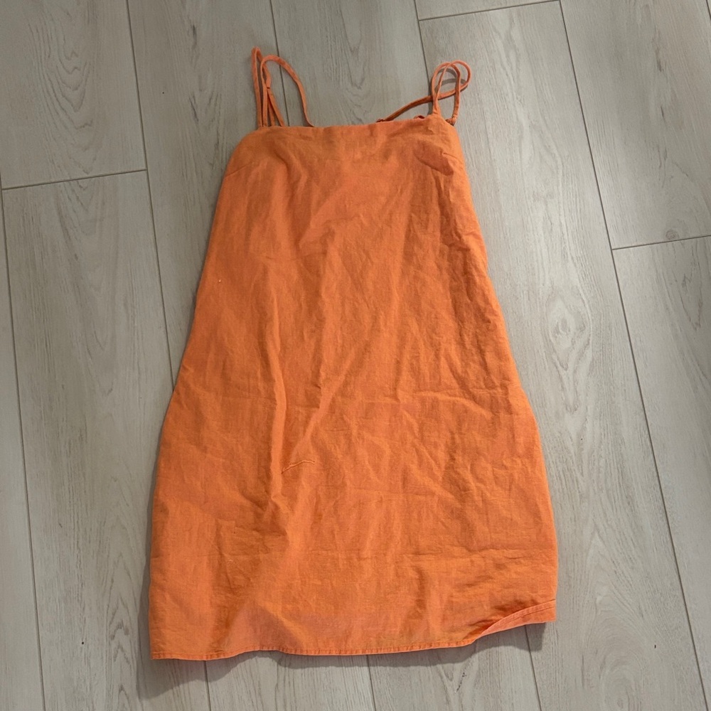 H&M Orange Mini Dress